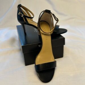 New Ankle Strap Sandals in Black, Size 7M